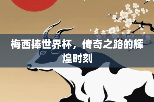 梅西捧世界杯，传奇之路的辉煌时刻金炬实业股份有限公司