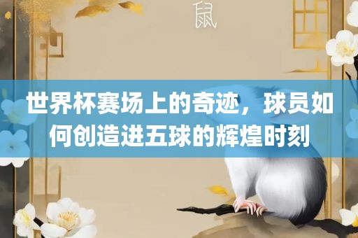 世界杯赛场上的奇迹，球员如何创造进五球的辉煌时刻金炬实业股份有限公司