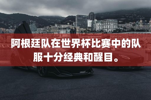 阿根廷队在世界杯比赛中的队服十分经典和醒目。