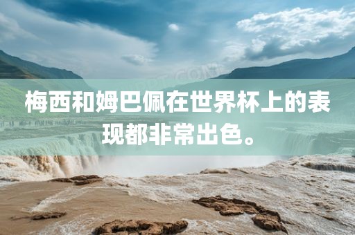 梅西金炬实业股份有限公司和姆巴佩在世界杯上的表现都非常出色。
