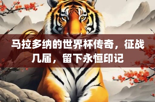 马拉多纳的世界杯传奇，征战几届，留下永恒印记