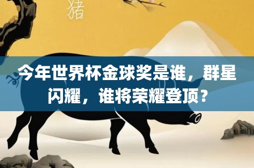 今年世界杯金球奖是谁，群星闪耀，谁将荣耀登顶？