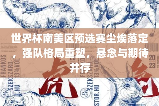 世界杯南美区预选赛尘埃落定，强队格局重塑，悬念与期待并存