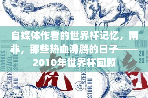 自媒体作者的世界杯记忆，南非，那些热血沸腾的日子——2010年世界杯回顾