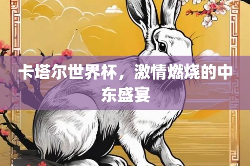 卡塔尔世界杯，激情燃烧的中东盛宴