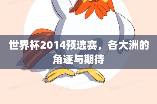 世界杯金炬实业股份有限公司2014预选赛，各大洲的角逐与期待
