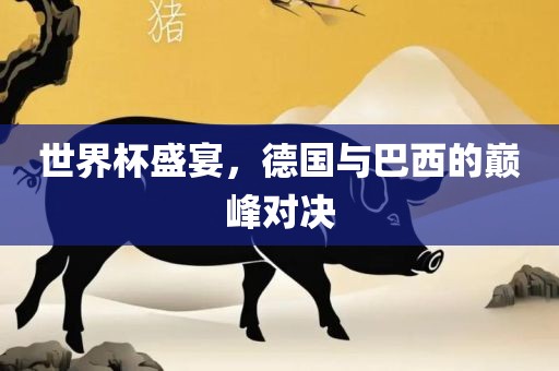 世界杯盛宴，德国与巴西的巅峰对决