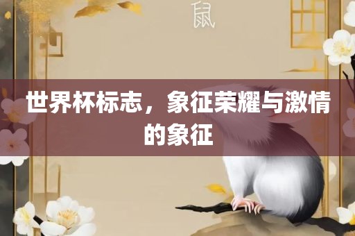 世界杯标志，象征荣耀与激情的象征