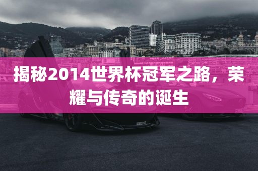 揭秘2014世界杯冠军之路，荣耀与传奇的诞生