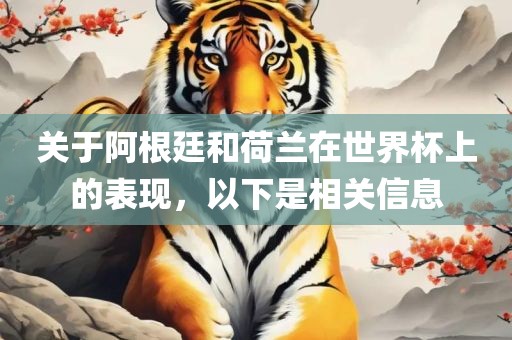 关于阿根廷和荷兰在世界杯上的表现，以下是相关信息