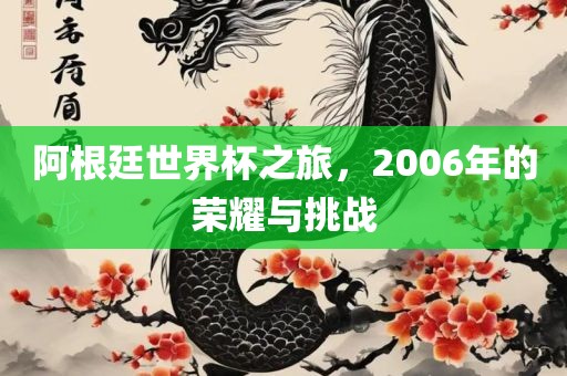 阿根廷世界杯之旅，2006年的荣耀与挑战