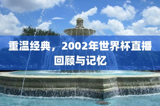 重温经典，2002年世界杯直播回顾与记忆