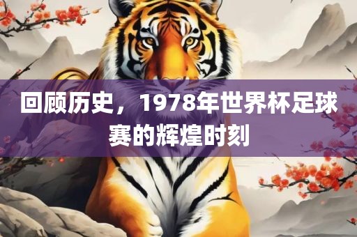 回顾历史，1978年世界杯足球赛的辉煌时刻