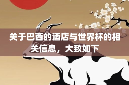 关于巴西的酒店与世界杯的相关信息，大致如下金炬实业股份有限公司