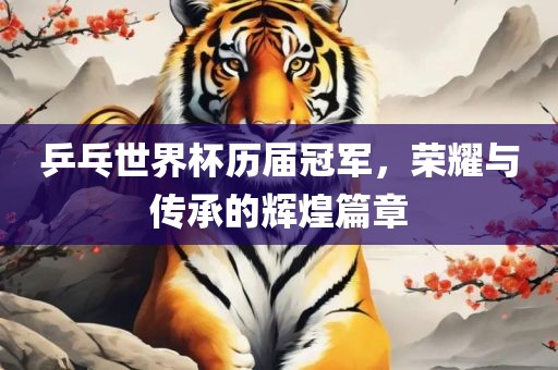 乒乓世界杯历届冠军，荣耀与传承的辉煌篇章金炬实业股份有限公司