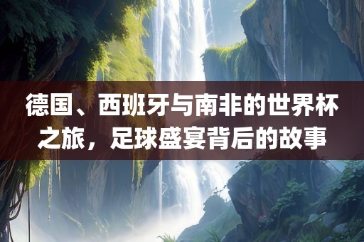 德国、西班牙与南非的世界杯之旅，足球盛宴背后的故事