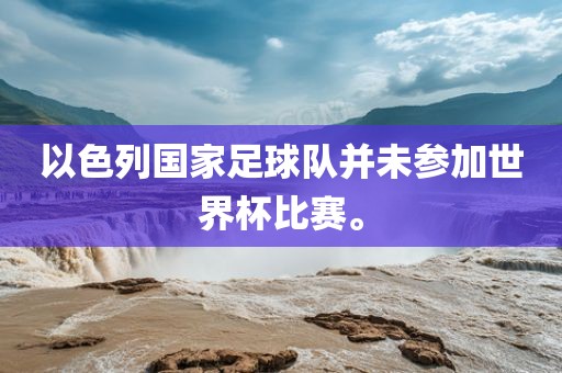 以色列国家足球队并未参加世界杯比赛。