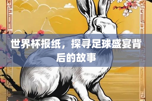 世界杯报纸，探寻足球盛宴背后的故事