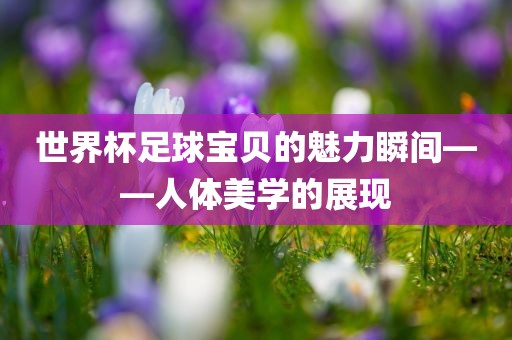世界杯足球宝贝的魅力瞬间——人体美学的展现