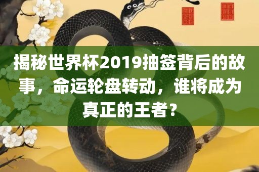 揭秘世界杯2019抽签背后的故事，命运轮盘转动，谁将成为真正的王者？