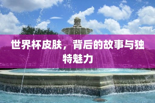 世界杯皮肤，背后的故事与独特魅力