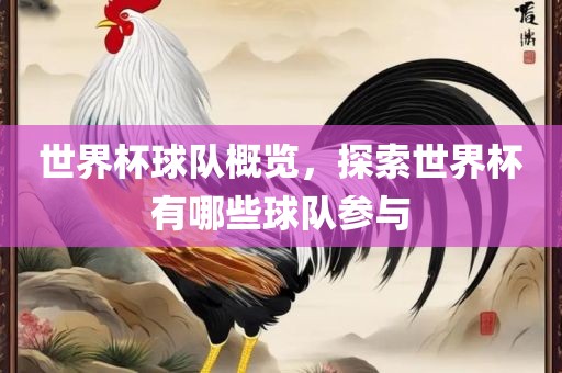 世界杯球队概览，探索世界杯有哪些球队参与金炬实业股份有限公司