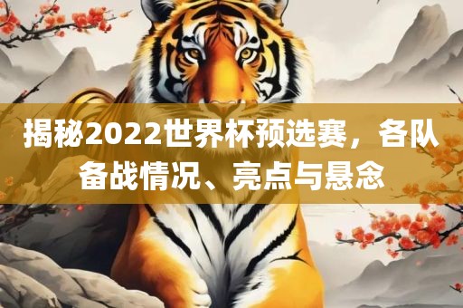 揭秘2022世界杯预选赛，各队备战情况、亮点与悬念金炬实业股份有限公司