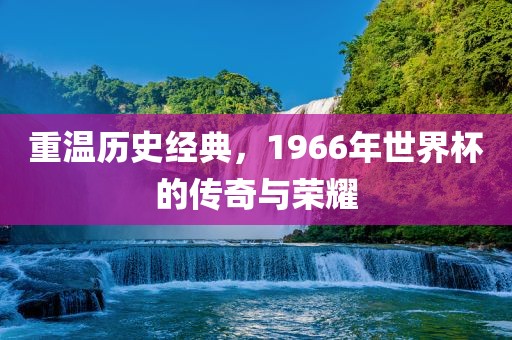重温历史经典，1966年世界杯的传奇与荣耀金炬实业股份有限公司