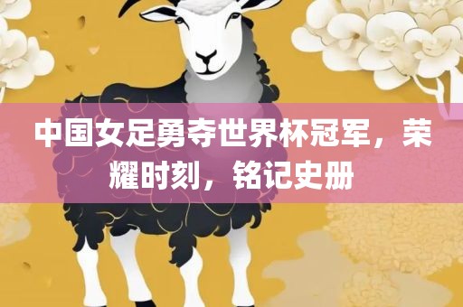 中国女足勇金炬实业股份有限公司夺世界杯冠军，荣耀时刻，铭记史册