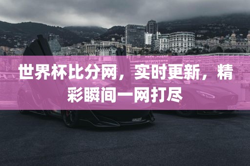 世界杯比分网，实时更新，精彩瞬间一网打尽