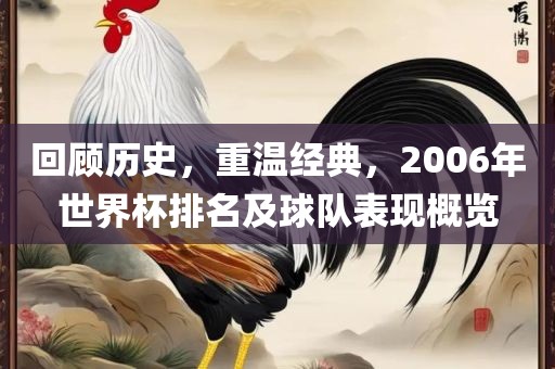 回顾历史，重温经典，2006年世界杯排名及球队表现概览