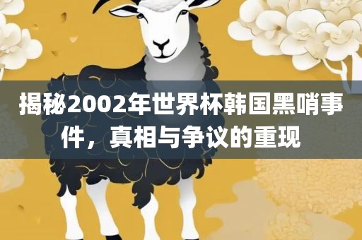 揭秘2002年世界杯韩国黑哨事件，真相与争议的重现金炬实业股份有限公司