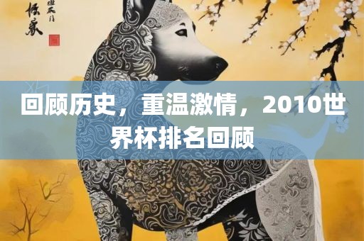 回顾历史，重温激情，2010世界杯排名回顾