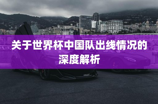 关于世界杯中国队出线情况的深度解析金炬实业股份有限公司