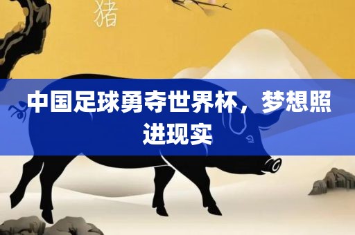 中国足球勇夺世界杯，梦想照进现实