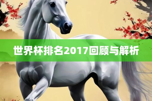 世界杯排名2017回顾与解析