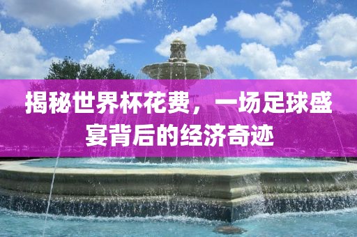 揭秘世界杯花费，一场足球盛宴背后的经济奇迹金炬实业股份有限公司