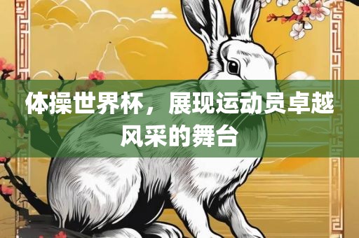 体操世界杯，展现运动员卓越风采的舞台