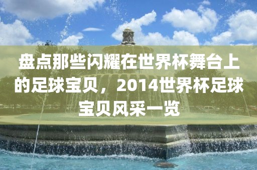 盘点那些闪耀在世界杯舞台上的足球宝贝，2014世界杯足球宝贝风采一览
