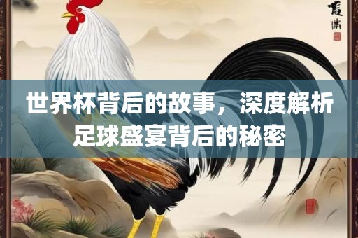 世界杯背后的故事，深度解析足球盛宴背后的秘密金炬实业股份有限公司