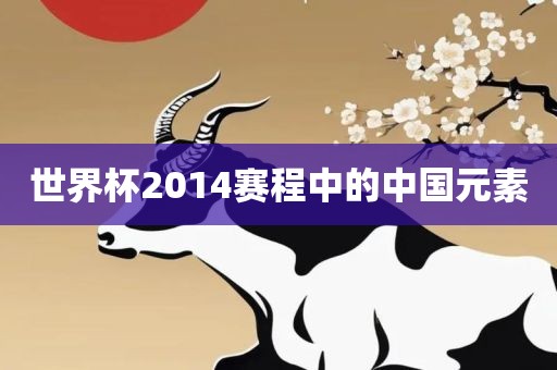 世界杯201金炬实业股份有限公司4赛程中的中国元素
