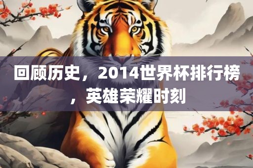 回顾历史，2014世界杯排行榜，英雄荣耀时刻金炬实业股份有限公司