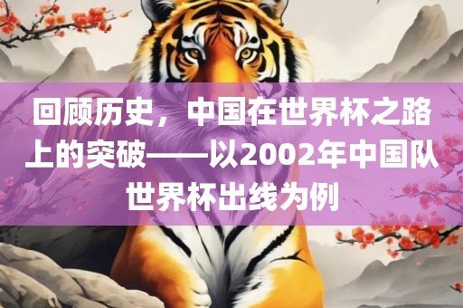 回顾历史，中国在世界杯之路上的突破——以2002年中国队世界杯出线为例