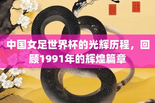中国女足世界杯的光辉历程，回顾1991年的辉煌篇章