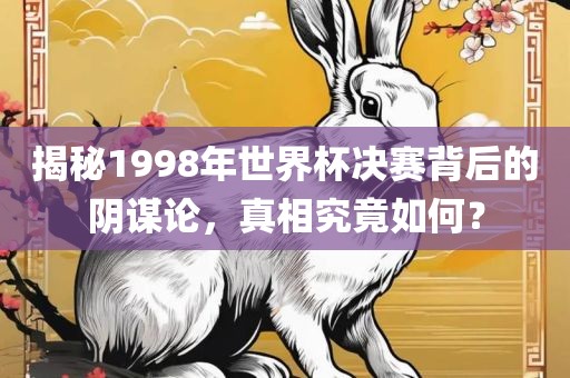 揭秘1998年世界杯决赛背后的阴谋论，真相究竟如何？