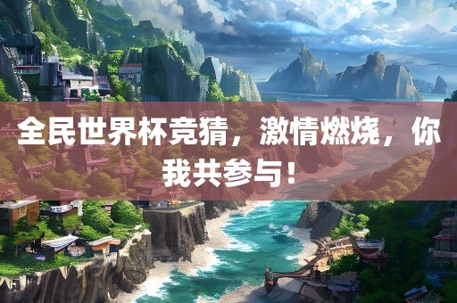 全民世界杯竞猜，激情燃烧，你我共参与！
