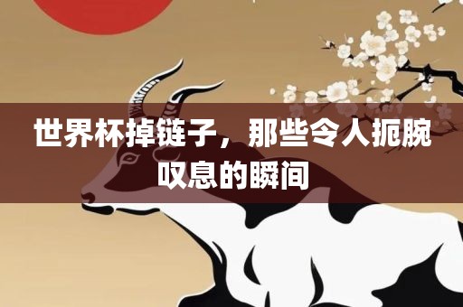 世界杯掉链子，那些令人扼腕叹息的瞬间