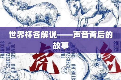 世界杯各解说——声音背后的故事