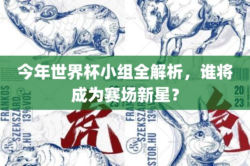 今年世界杯小组全解析，谁将成为赛场新星？