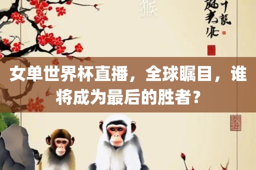 女单世界杯直播，全球瞩目，谁将成为最后的胜者？金炬实业股份有限公司